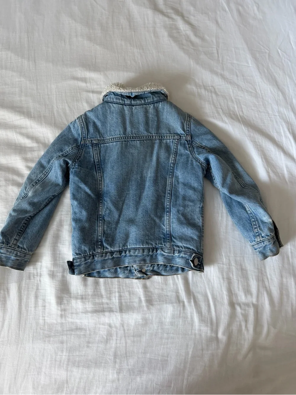 Gap toddler sherpa denim jacket